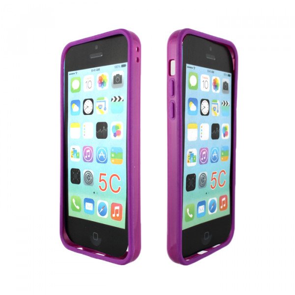 Wholesale iPhone 5C Bumper Case (Purple)